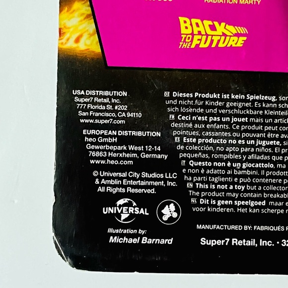 Back To The Future Part 2 Biff Tannen Action Figure - Picture 6 of 6